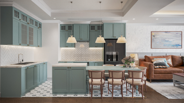 Thiết Kế Nội Thất Căn Hộ Hoshi House Phong Cách Modern Farmhouse