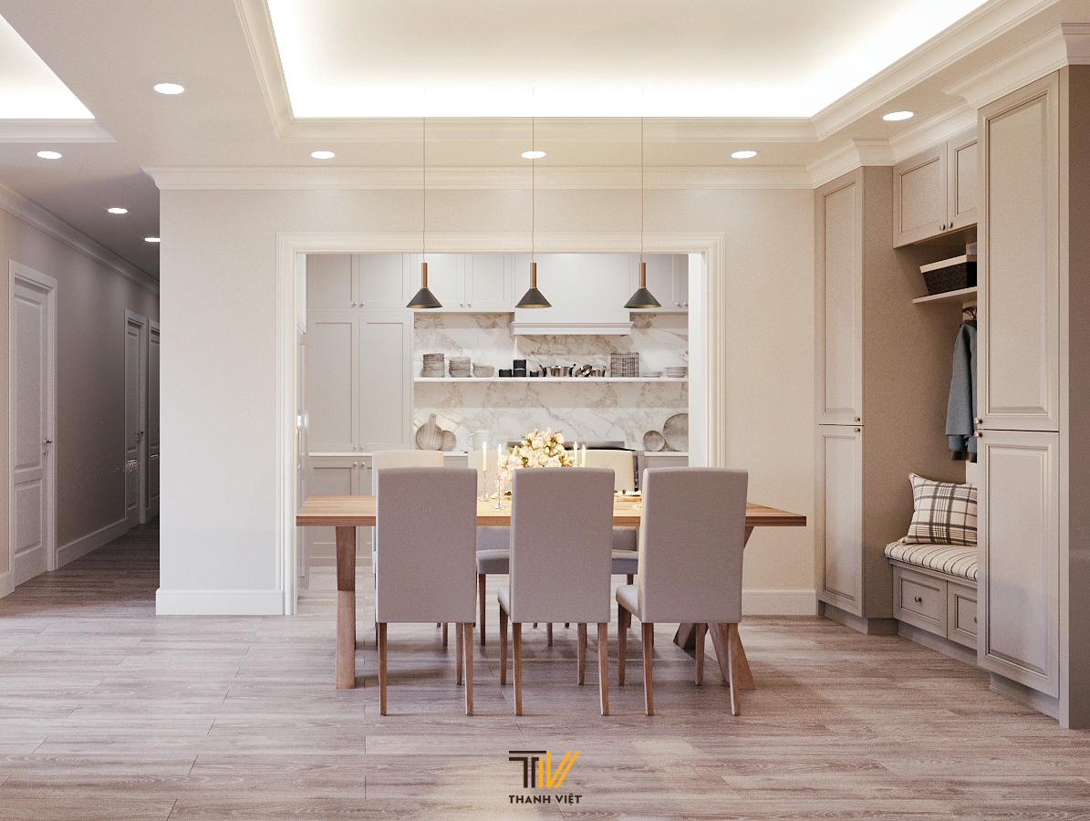 Thiết Kế Nội Thất Căn hộ Dylan House Phong Cách Farmhouse 